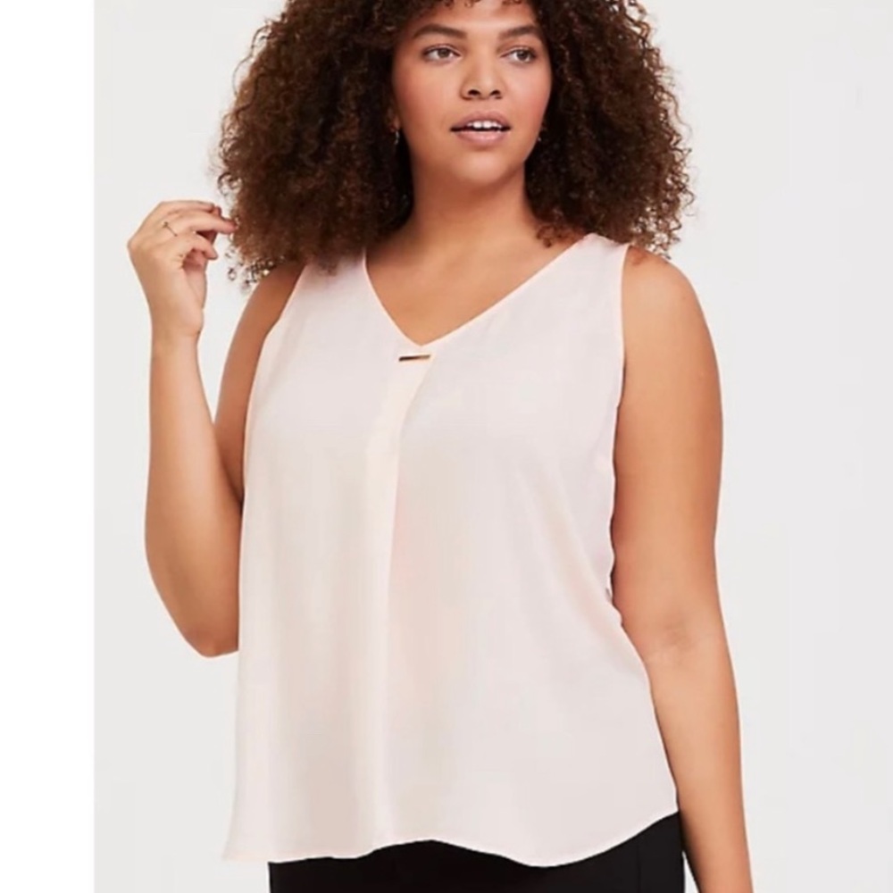 Torrid Georgette Tank Top